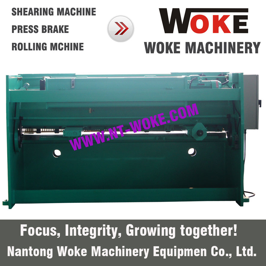 QC12K-6X2500/3200/4000 NC CNC Hydraulic Swing Beam Shearing Machine Cutting Machine