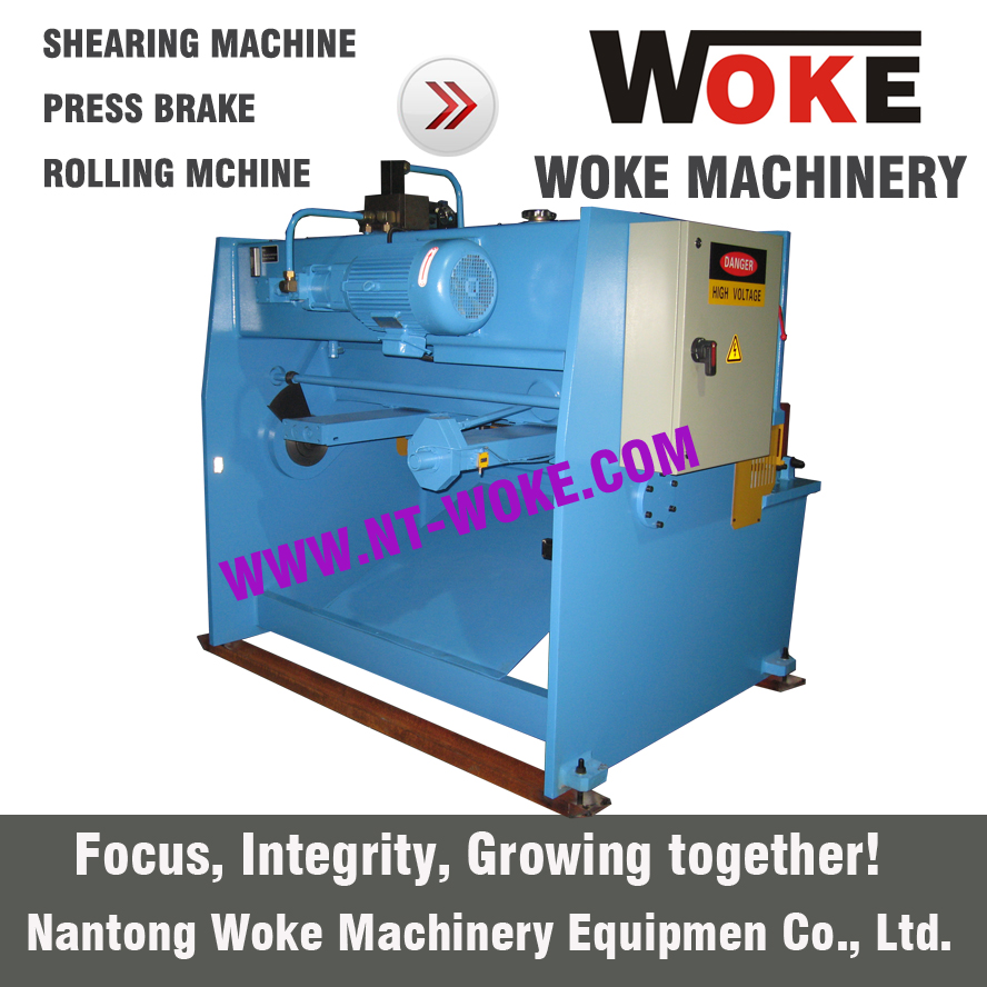 QC12K-6X2500/3200/4000 NC CNC Hydraulic Swing Beam Shearing Machine Cutting Machine