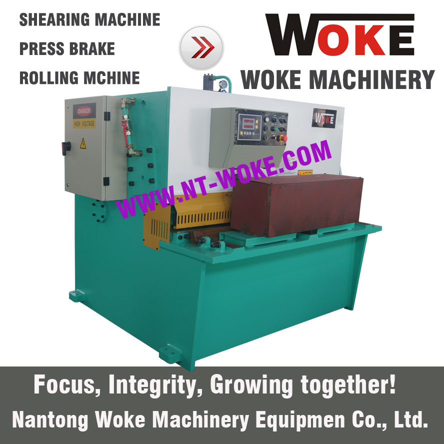 QC12K-10X2500/3200/4000 NC CNC Hydraulic Swing Beam Shearing Machine Cutting Machine 