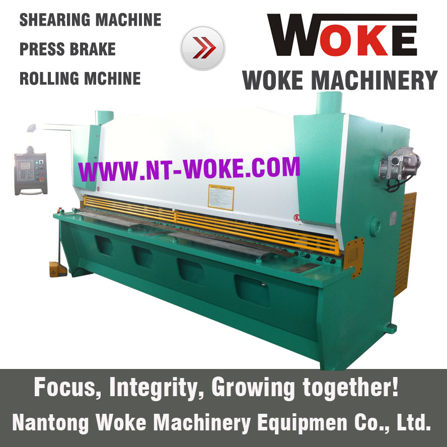 QC11K-8X2500/3200/4000/6000 Hydraulic guillotine shearing machine cutting machine 