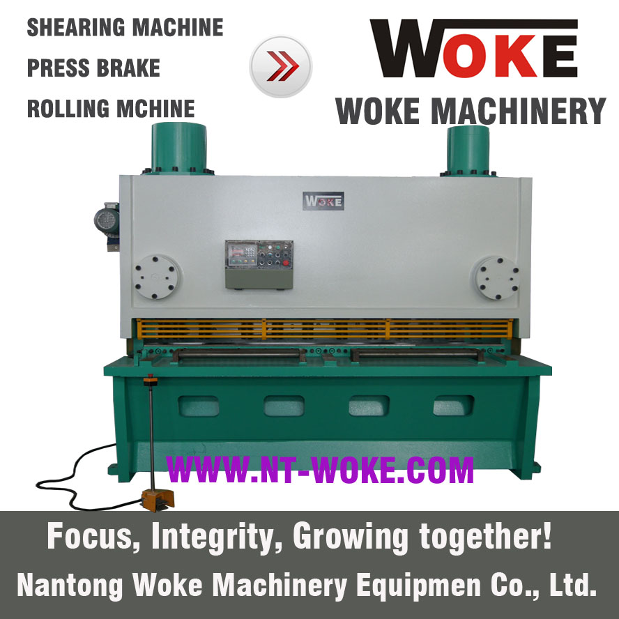 QC11K-25X2500/3200/4000/6000 Hydraulic guillotine shearing machine cutting machine 