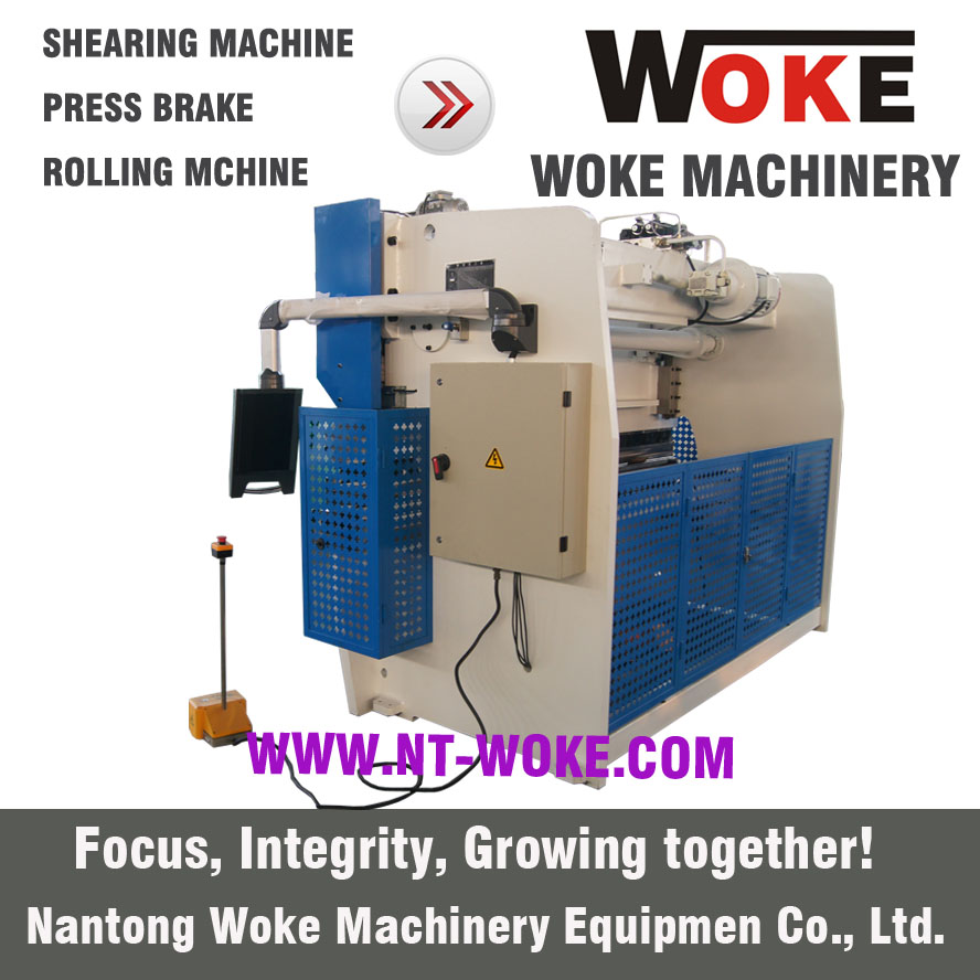 WC67K-100T Hydraulic Press Brake 