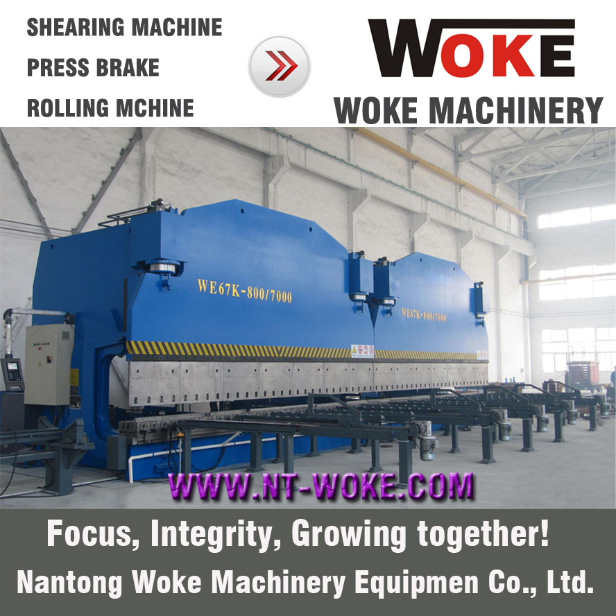 2 X WE67K-Tandem Hydraulic Press Brake 