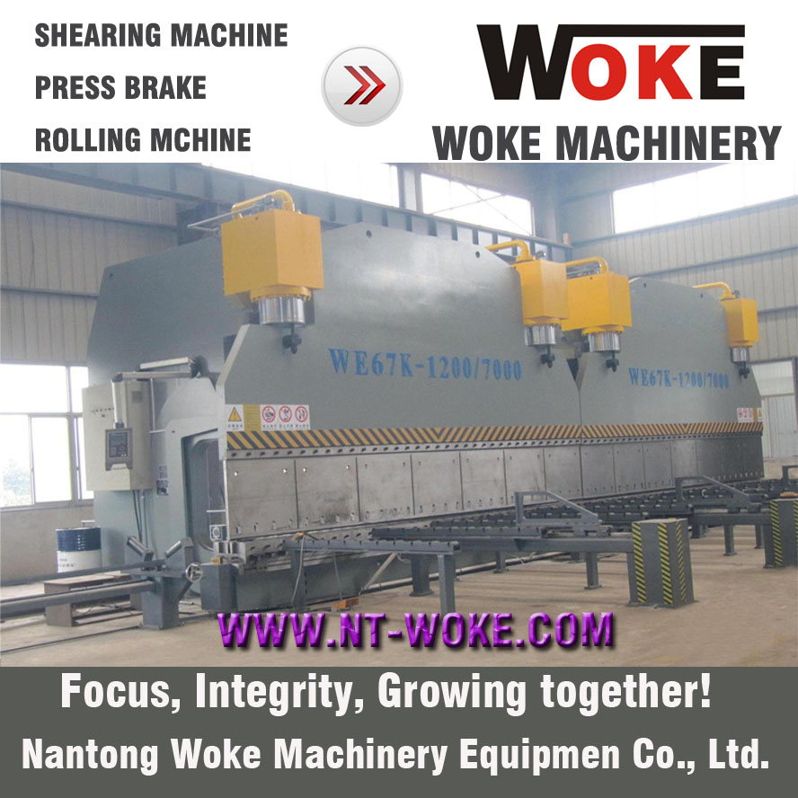 2 X WE67K-Tandem Hydraulic Press Brake 