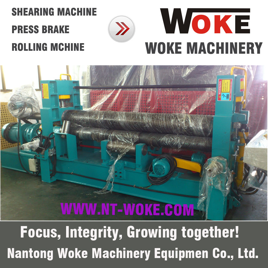 W11S Three rollers Hydraulic Plate Rolling Machine