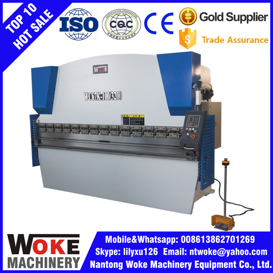 WC67K-63T Hydraulic Press Brake