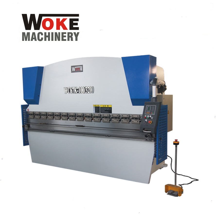 WC67K-100T Hydraulic Press Brake 