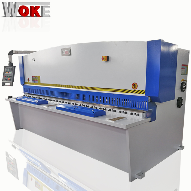 QC12K-8X2500/3200/4000 NC CNC Hydraulic Swing Beam Shearing Machine Cutting Machine 