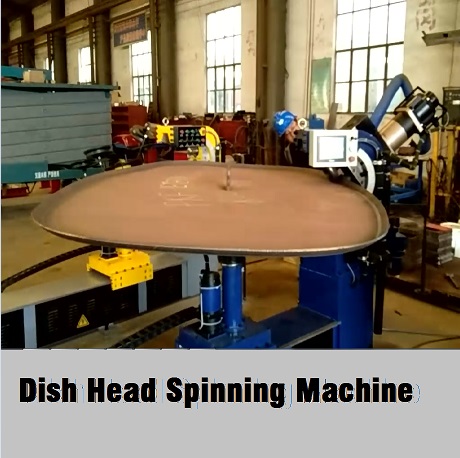 Tank head flange bending folding machine